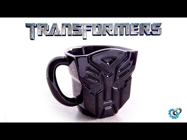 Vídeo relacionado con Transformers Taza de café, diseño de taza de café aislada, 450 ml, Merch oficial