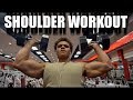 Shoulder Day Workout W/ IFBB Pro Uzoma Obilor