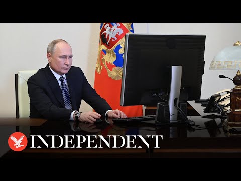 Watch again: Putin celebrates 10th anniversary of Crimea annexation
