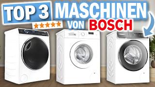 Die besten BOSCH WASCHMASCHINEN 2025 | Top 3 Waschmaschinen von Bosch
