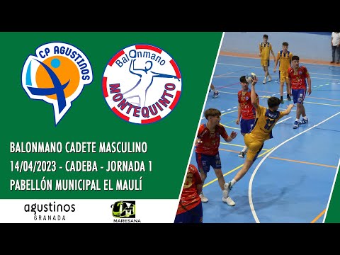 Autobuses Maresana AGUSTINOS - BM Montequinto - Balonmano Cadete Masculino - J1 Cadeba (22/23)
