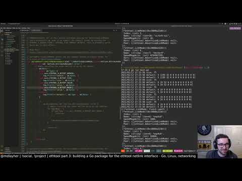 ethtool part 3: building a Go package for the ethtool netlink interface (January 12, 2021)
