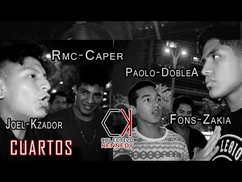 JOEL-KZADOR vs RMC-CAPER vs PAOLO-DOBLEA vs FONS-ZAKIA: Cuartos 2vs2 -"COLECTIVO KENEDY" 23/12/17