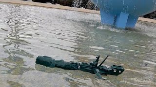 紙でラジコンボート作ってみた2 キャプテンハーロックアルカディア号(フルスクラッチ)。手動3D プリンターシリーズ。