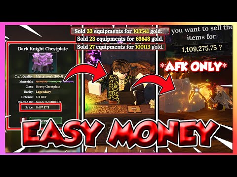 The Forge *NEW* Best Money Farm AFK Method Fast + Full Guide! (CODES)