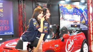 東京オートサロン2025 Abaブース 木村楓 石鳥まい コンパニオン 4K