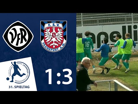 FSV Frankfurt bezwingt Aalen in Unterzahl ! | VfR Aalen - FSV Frankfurt 1899 | 31. Spieltag RLSW