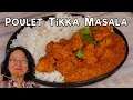 Poulet Tikka Masala: très populaire dans la cuisine indienne,très apprécié pour son mélange d’épices