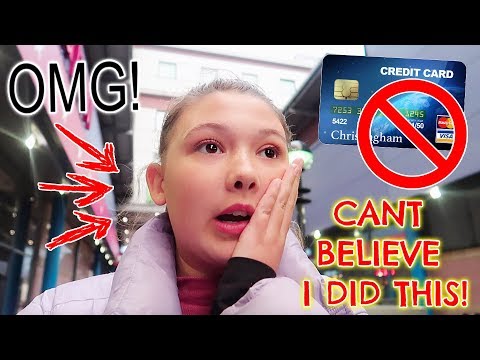 TEENS FIRST NIGHT OUT ON HER OWN - DISASTER WITH DADS CREDIT CARD! Video