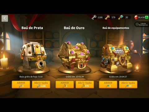 Abrindo 579 baus de ouro, a redenção! Rise of Kingdoms
