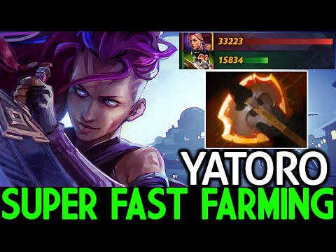 YATORO [Anti Mage] Top Pro Carry Super Fast Farming 950 GPM Dota 2
