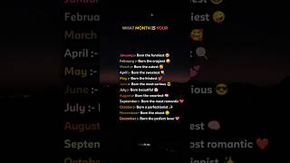 Download lagu what month is your.🦋💫#instagram #reels #love #trendingshorts #ytshorts #initial mp3