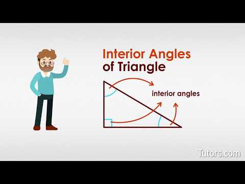 Interior and Exterior Angles of Triangles | Definition & Examples