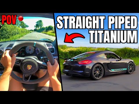 Driving the LOUDEST Porsche Cayman in the World (Budget GT3)