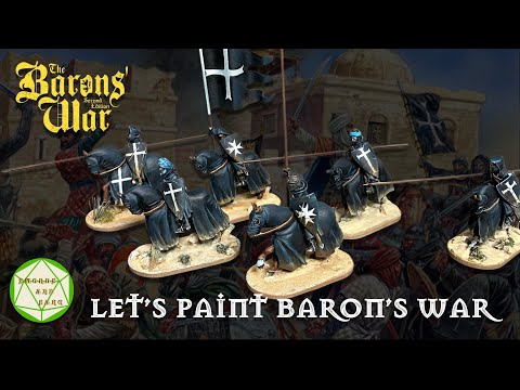 Let's Paint Baron's War Hospitaller Knight