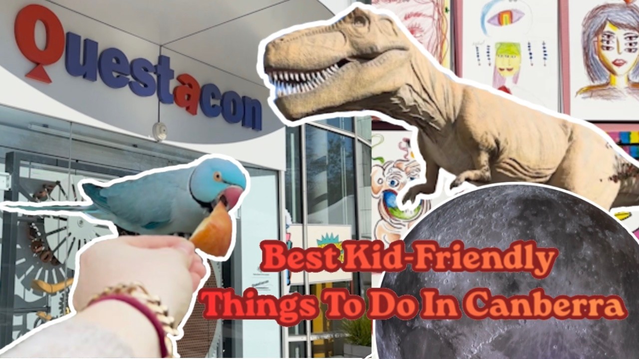 Best Kid Friendly Things To Do in Canberra | Home School Travel (Silent Vlog)