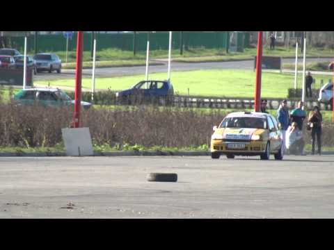 Smyka Rafał / Turek Anna - Renault Clio 26 - Rajd Podkarpacki kjs Krosno 26-10-2014