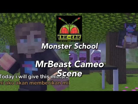 @krikkrik8899 - Monster School - Baby Grimace - @MrBeast Cameo Scene!!