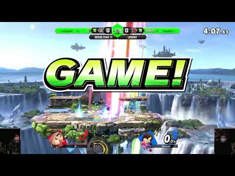 WeeklyVac 71 - SSBU - Ghost (Mii Brawler) vs Q (Pyra & Mythra, Corrin)