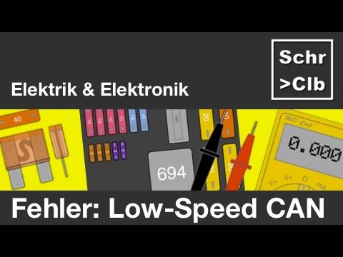 CAN-Bus Fehlerbilder - 100kBaud Bus