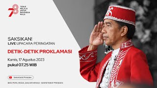 Download lagu LIVE: Upacara Peringatan Detik-Detik Proklamasi Kemerdekaan RI, 17 Agustus 2023 mp3