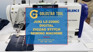 Trade Show - Juki LZ-2290C Digital Zigzag Stitch Sewing Machine- Goldstartool.com - 800-868-4419