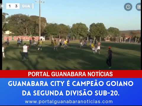 Guanabara City é campeão Goiano da segunda divisão Sub-20.
