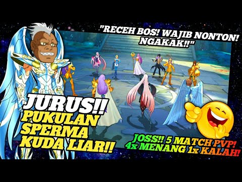 Auto Ngakak! God Cloth Seiya Beraksi Bosku!! PVP GALACTIC DUEL S5 Saint Seiya Awakening