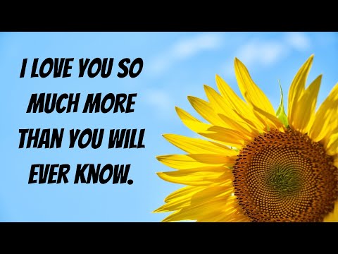 I love you so much more than you will ever know/romantic love poems