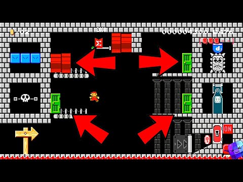 Super Mario Maker 2 🔧 Bounceless Castle 🔧 Will___