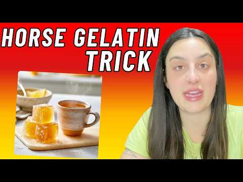 HORSE GELATIN TRICK FOR MEN - HORSE GELATIN FOR MEN - TEXAS GELATIN FOR MEN - BAKING SODA TRICK