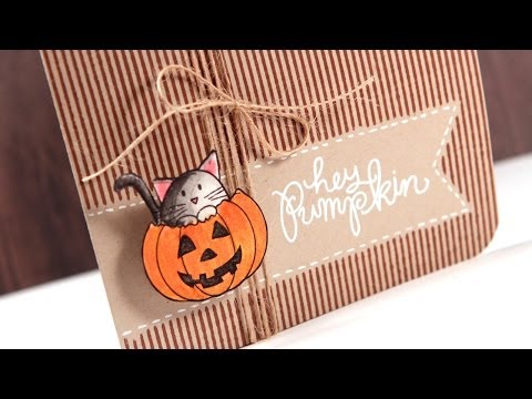 Color Wednesday #29 - SSS Hey Pumpkin & Distress Markers