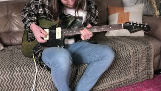 Video thumbnail for Fender Thurston Moore Signature Jazzmaster Jazzblaster Forest Green Transparent USA 2010 by NOIZEMAKER GUITARS