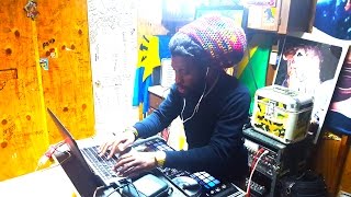 IBA MAHR -  PLAYING MUSIC AND VOICING DUBS IN TLAB STUDIO -2016