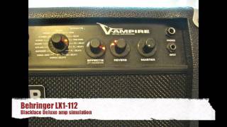 Video thumbnail for Behringer V-ampire LX1-112 by Walter Mourão