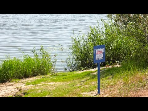 В Гомеле на запрещённом для купания водоёме утонул подросток видео