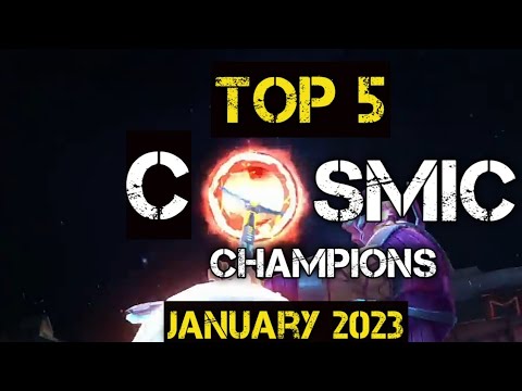 MCOC Top 5 Cosmic Champions January 2023 || Marvel Contest of Champions || Best Champions