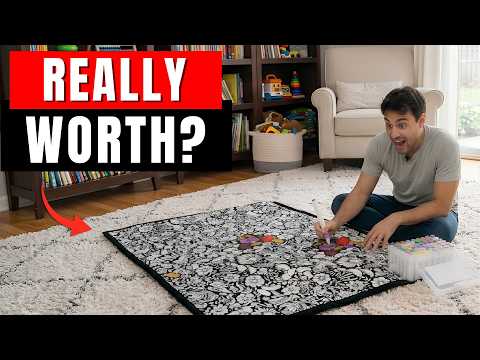 Create A Cozy Escape With Coloring Blanket And Markers For Adults
