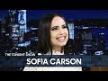 Sofia Carson Poured Her Heart and Soul into Purple Hearts | The Tonight Show Starring Jimmy Fallon