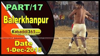 (13) Balerkhanpur (Kapurthala) Kabaddi Tournament 1 Dec 2015