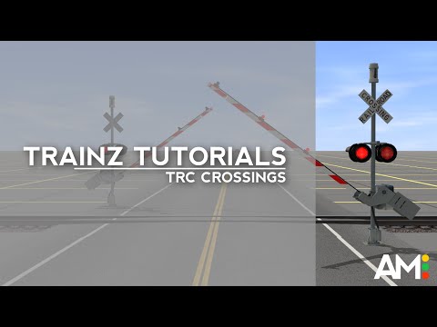 Trainz Tutorial: Basic TRC Crossing Setup