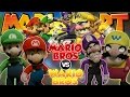 ABM Mario Luigi VS Wario Waluigi Mario Kart Double Dash RACING BATTLE MATCH HD