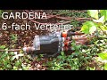 Review Features Gardena Water Distributor Automatic 6 Way Distributor 6 Way 6 Way Distributor