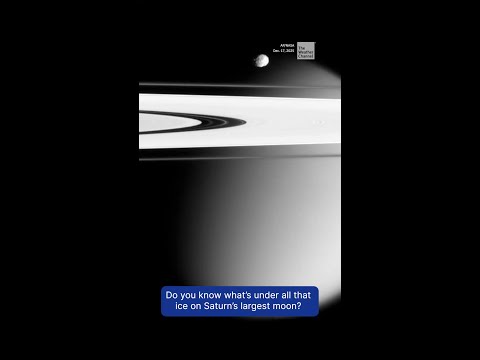 Slushy Saturn Moon Could Contain Life