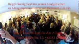 preview picture of video 'Vernissage Jürgen Weing bei allerHand'