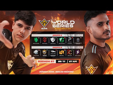 MUNDIAL DE FREE FIRE | FFWS GLOBAL FINALS 2025 | RODADA 7 | GRUPO A x B |  AO VIVO #freefire
