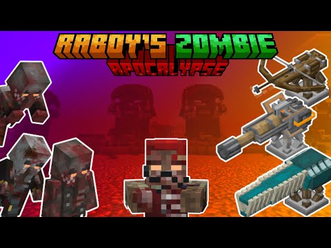 Raboy13 - Raboy's Zombie Apocalypse v1.2.1 | Updated to PERFECTION! - The Update Of The Year | MCPE 1.20
