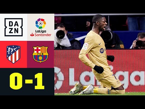 Dembele und Barca raufen sich zum Sieg: Atletico Madrid - FC Barcelona 0:1 | LaLiga | DAZN