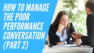 How to Manage the Performance Improvement Process (PIP) Meeting | Part 2