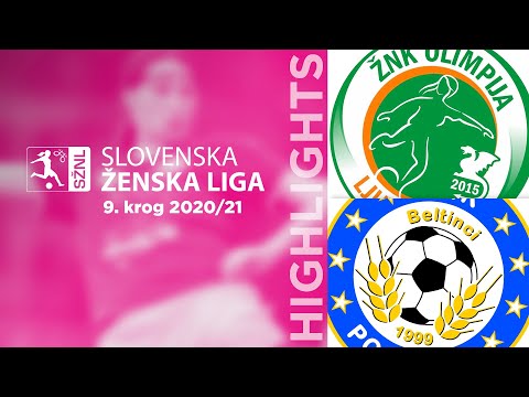 ŽNK Olimpija Ljubljana - ŽNK Nona Pomurje Beltinci / 9. krog SŽL | Highlights